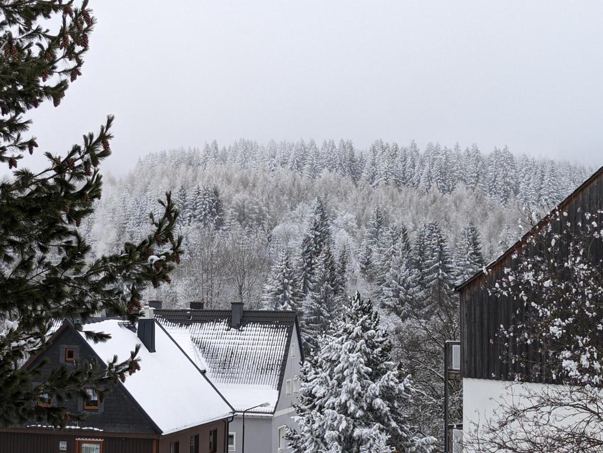 Ferienwohnungen Zauberberg, Schneehase & Glitzerhirsch 오베르비젠탈 외부 사진